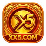 XX5 Game app home screen showing download, login, and play online options